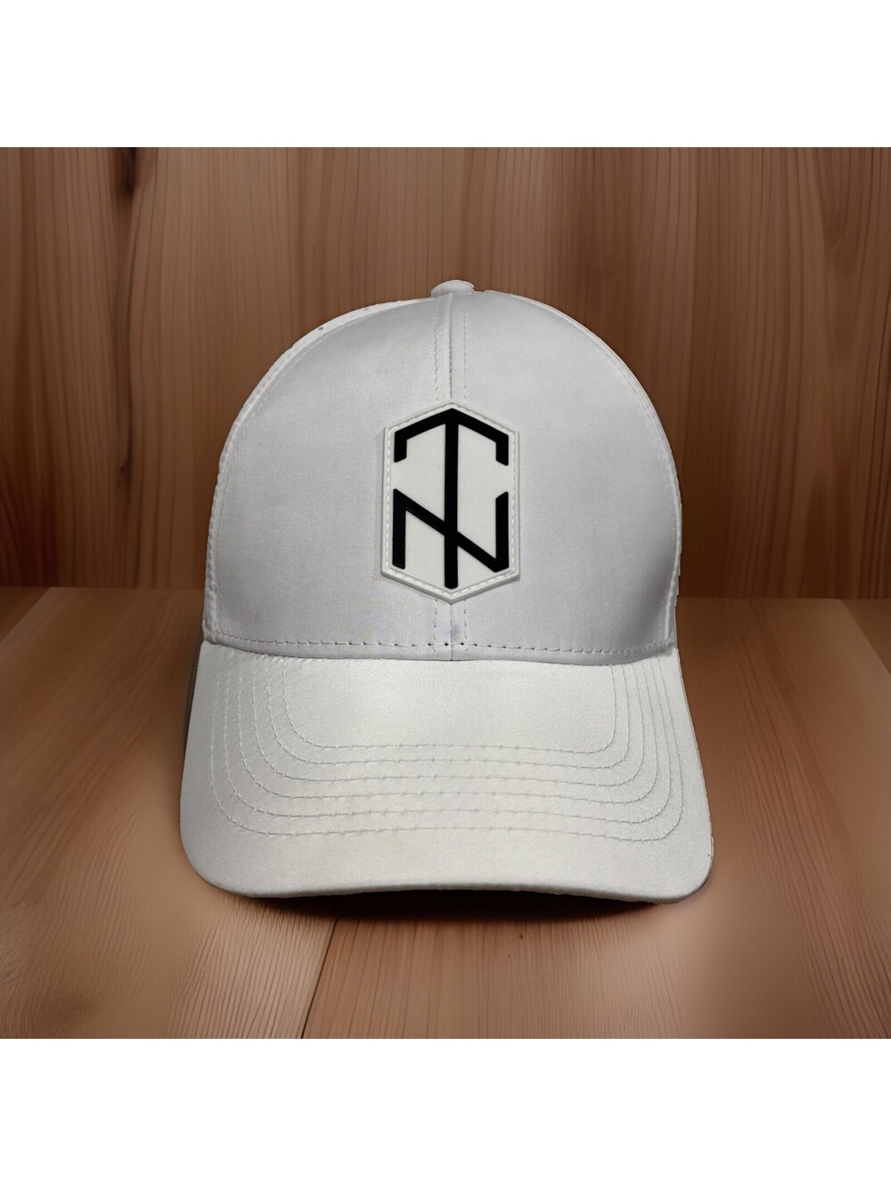 Top Notch Let Your Presence Be Known White Baseball Cap